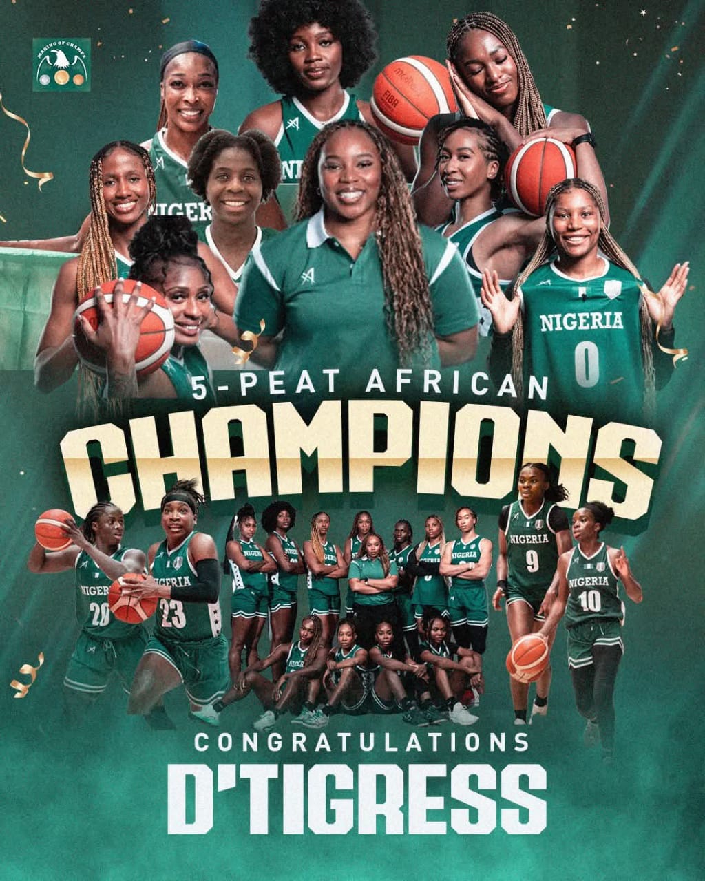 Queens of the Court: The Unstoppable Rise and Resilience of Nigeria’s Basketball Dynasty